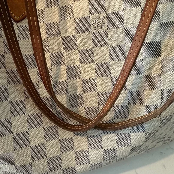 Authentic Louis Vuitton Neverfull MM Damier Azur - Picture 5 of 13